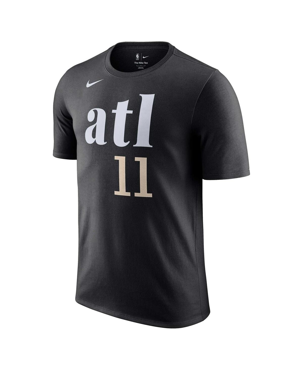 Men's Nike Trae YoungAtlanta Hawks 2023/24 City Edition Name and Number T-shirt - Black