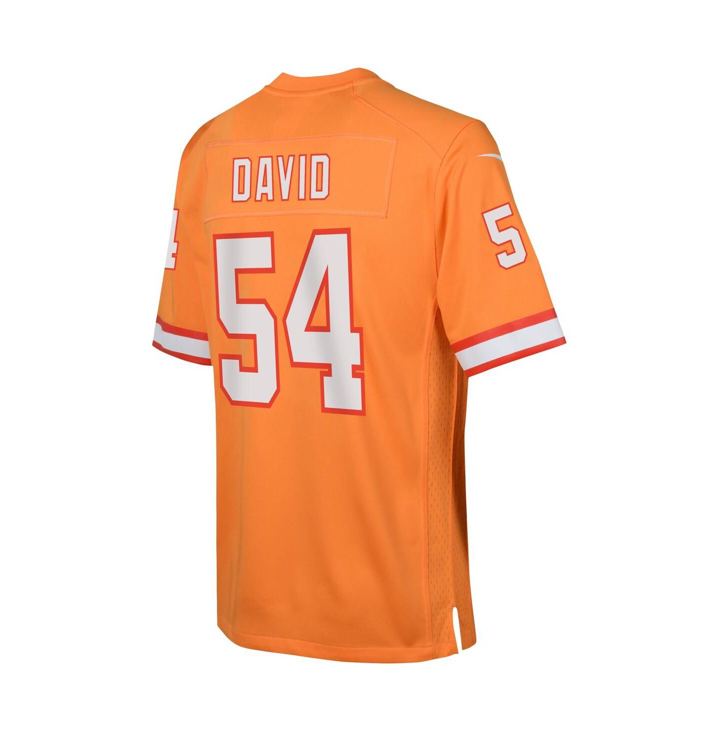 Детская игровая джерси Nike Lavonte David Tampa Bay Buccaneers, Orange — фото 2
