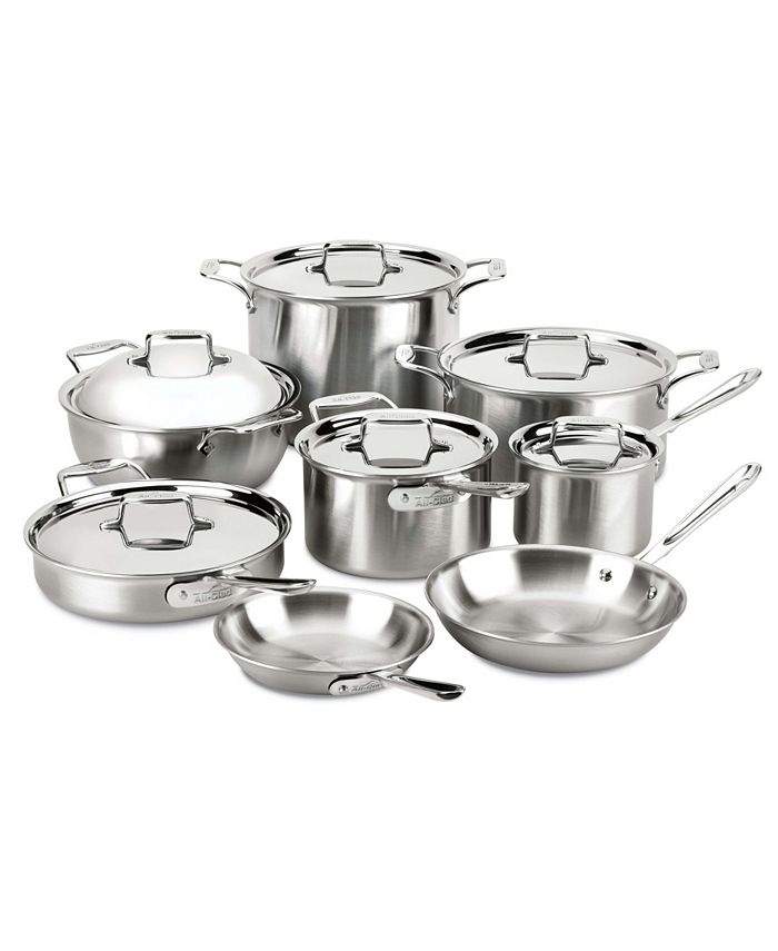 All Clad d5 Stainless Steel 13-piece Cookware Set Unboxing from Costco 