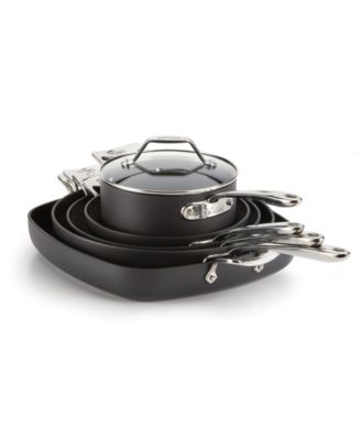 Essentials Hard Anodized Nonstick Cookware Set, 10 piece
