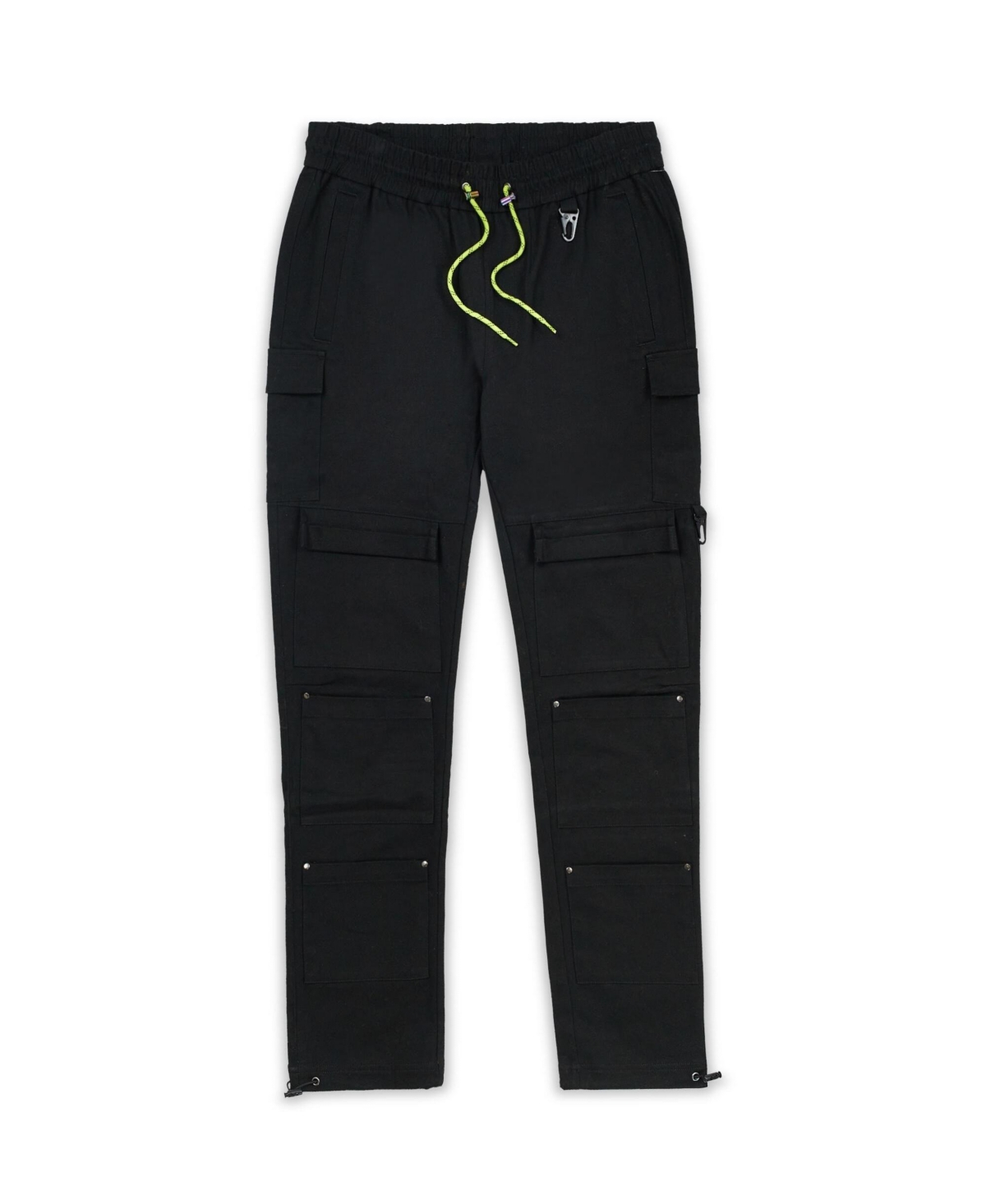 Reason Men's Luther Utility Cargo Pants In Black