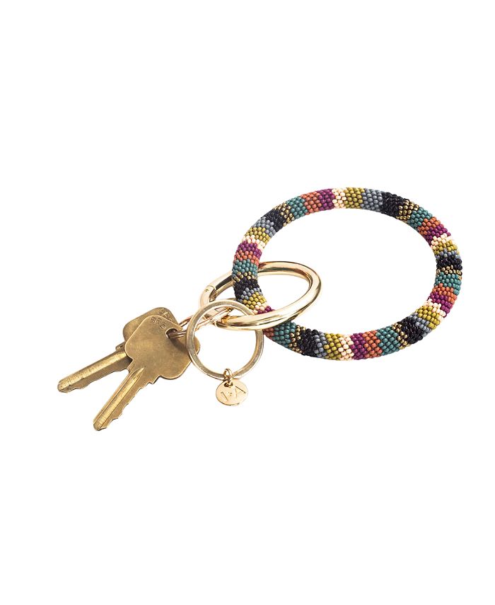 INK+ALLOY Chloe Beaded Key Ring Bracelet Macy's