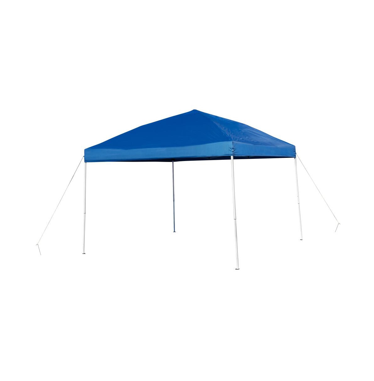 Tamar 8'X8' Weather Resistant, Uv Coated Pop Up Canopy Tent With Reinforced Corners, Height Adjustable Frame And Carry Bag - Black