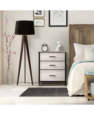 Nightstand with 3 Drawers