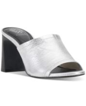 Vince camuto silver sandals on sale