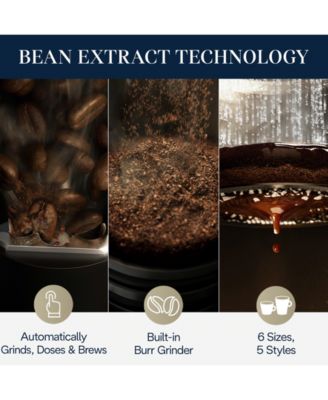 DeLonghi TrueBrew Automatic Bean Extract Coffee Machine with Carafe