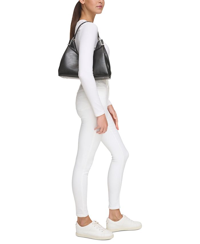 Calvin Klein Falcon Shoulder Bag with Snap Closure Macy's