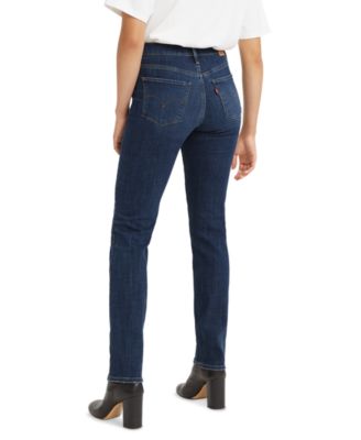 314 Shaping Slimming Straight Leg Mid Rise Jeans