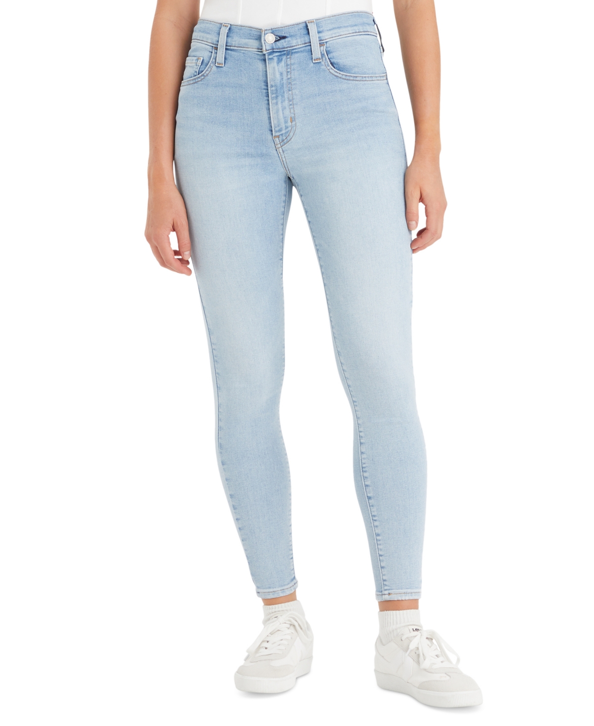 Levi's Women's 720 High-rise Stretchy Super-skinny Jeans In Running In Place