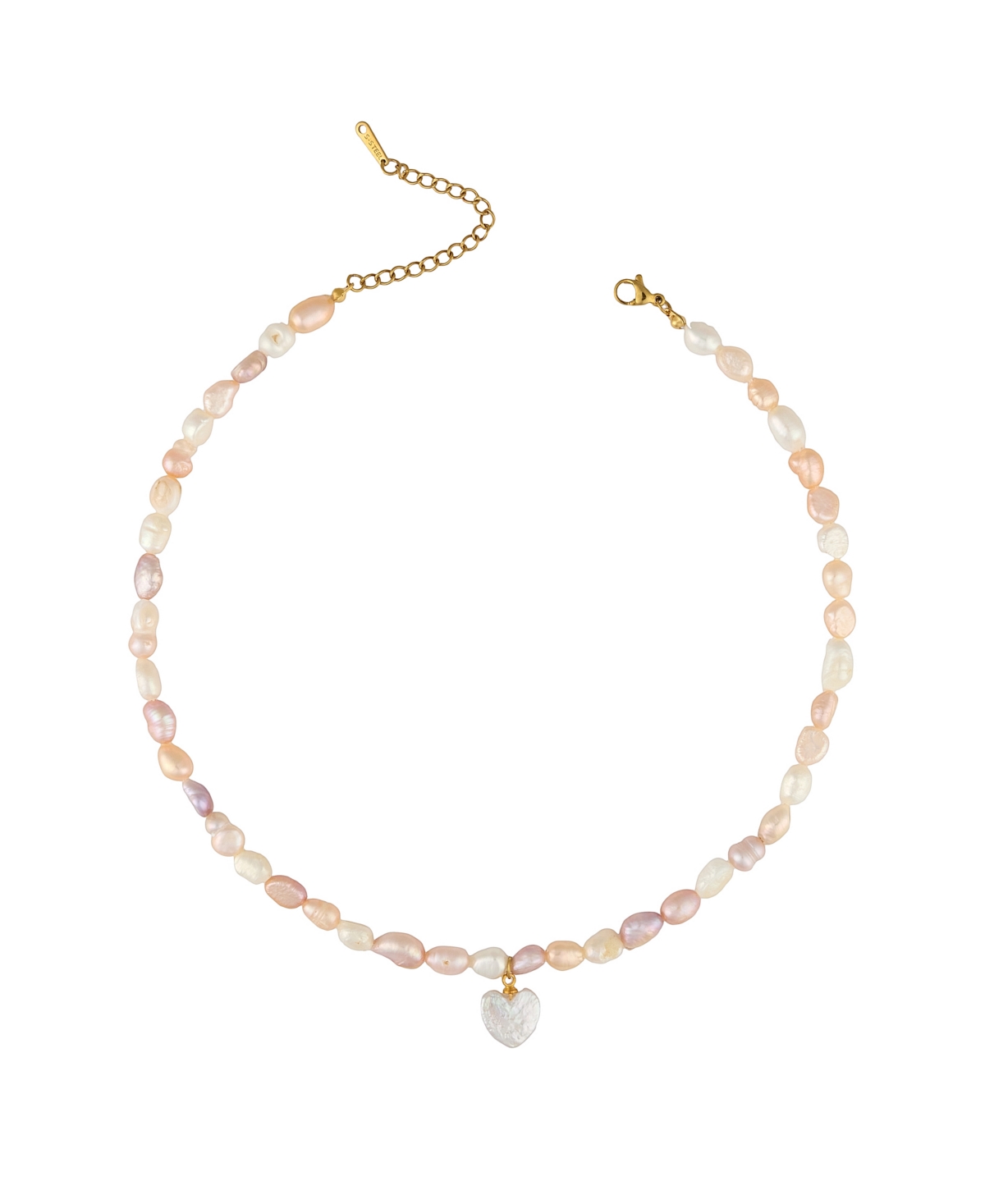 Romantic Freshwater Pearls Necklace - Cream