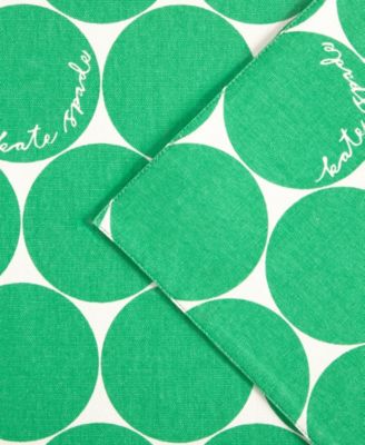 Joy Dot Reversible Placemats 4 Pack Set, 13" x 19"