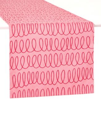 in the Loop Joy Dot Reversible Table Runner,  15" x 108"