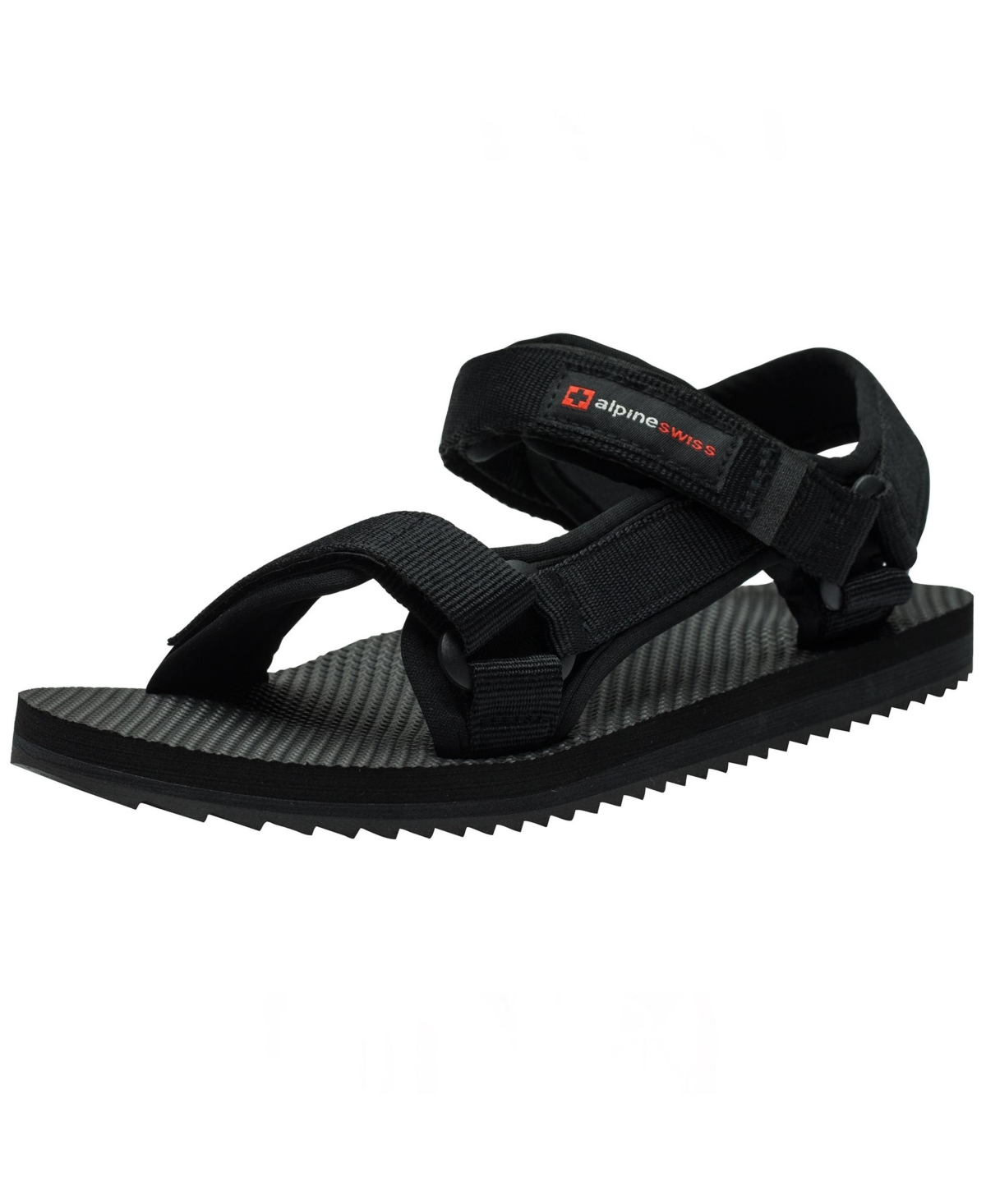 Mens Sport Sandals Athletic Open Toe Outdoor Comfort Walking Shoes - Black