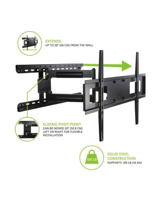 FMC4 Full Motion Mount with Adjustable Pivot Point for 30" to 60" TVs