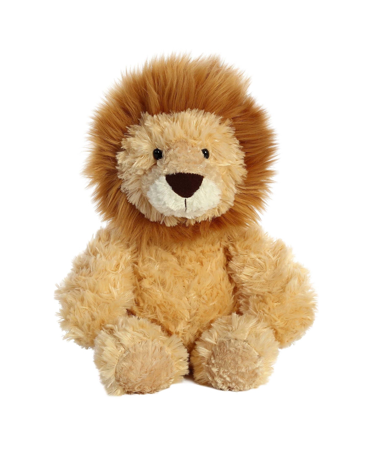 Aurora Medium Lion Tubbie Wubbies Snuggly Plush Toy Brown 12" - Brown