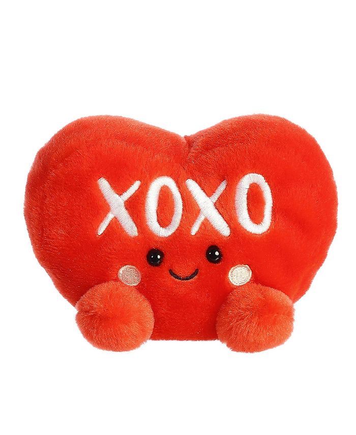 Aurora Mini Candy Heart XOXO Palm Pals Adorable Plush Toy Red 5" - Macy's