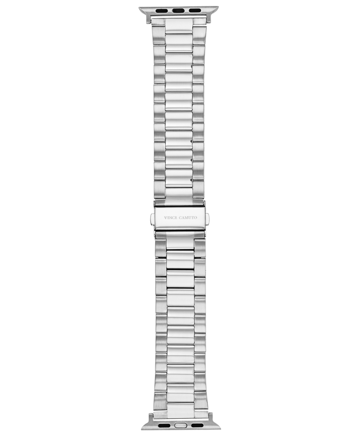 Shop Vince Camuto Men's Silver-tone Stainless Steel Link Band Compatible With 42mm, 44mm, 45mm, Ultra, Ultra2 Apple Wa