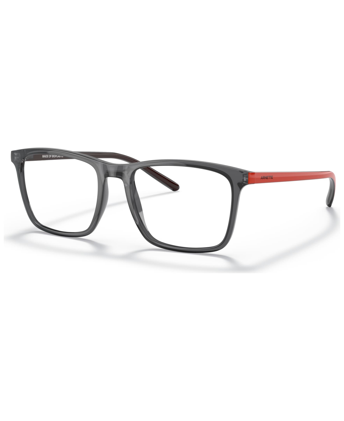 Unisex Frogface Eyeglasses, AN7209 - Transparent Gray