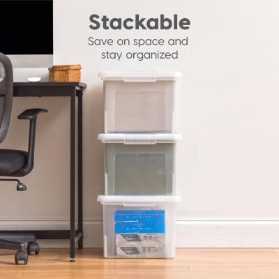 4 Pack Letter/Legal Size File Box