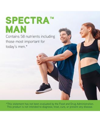 DaVinci Labs Spectra Man - Dietary Supplement to Support Immune System Function and Men's Unique Needs - With Vitamins, Minerals, Amino Acids, Herbs, Digestive Enzymes and Fatty Acids