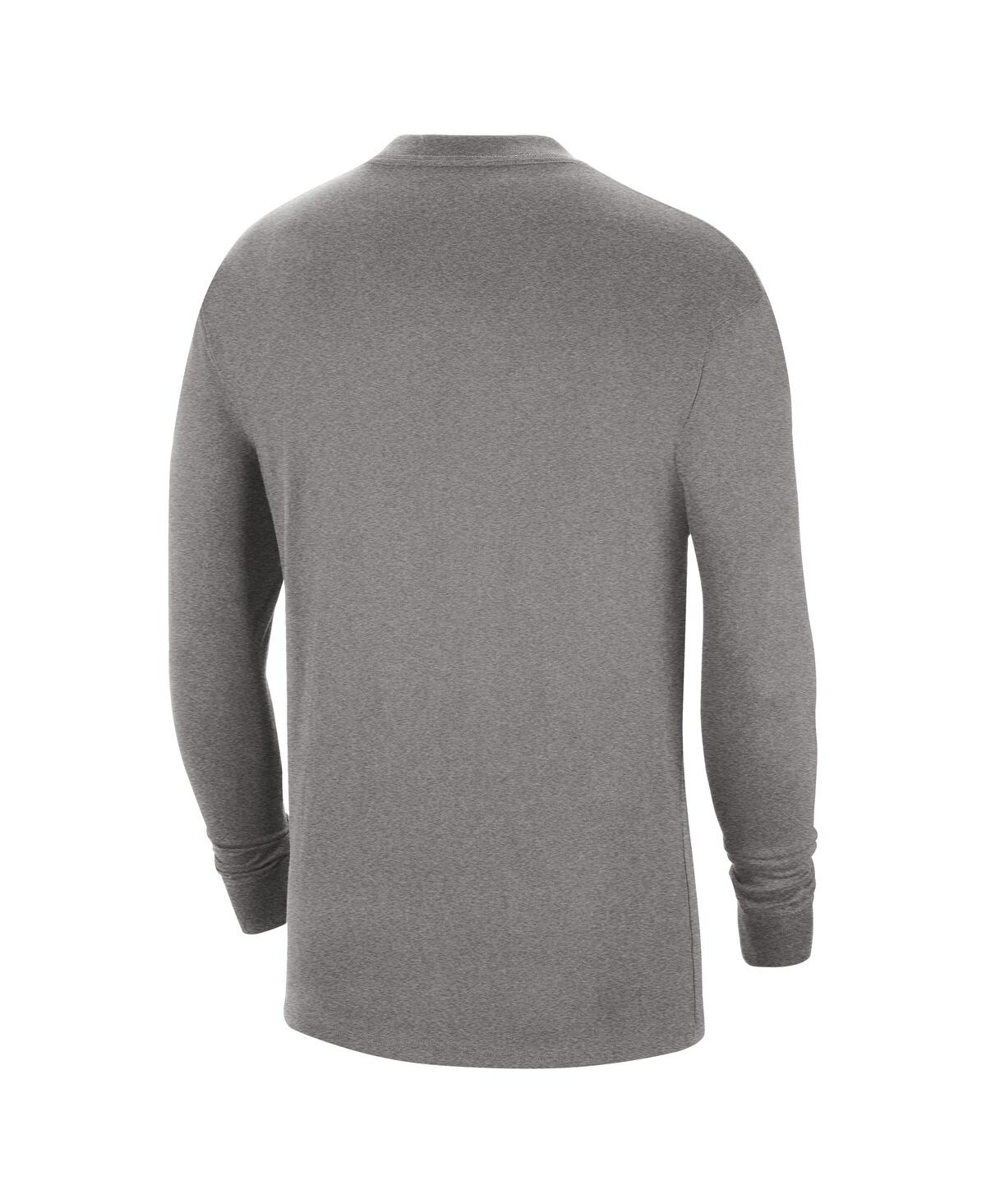 Shop Nike Men's  Charcoal Boston Celtics 2023/24 City Edition Max90 Expressive Long Sleeve T-shirt