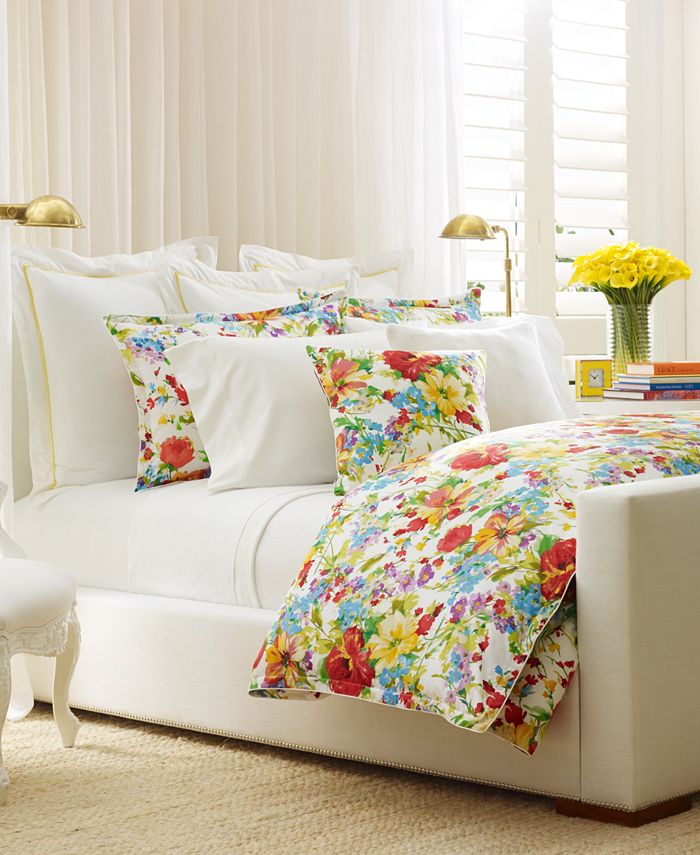 Ralph Lauren Watch Hill Floral Decorative Pillow Macy's