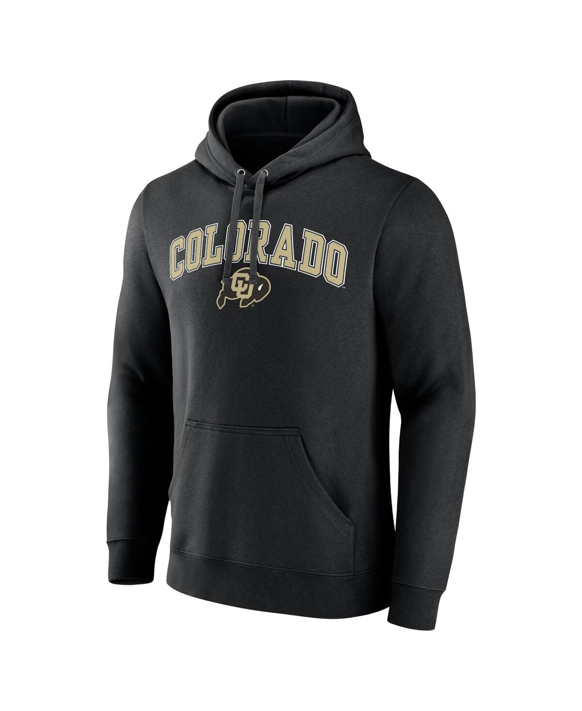 Men's FanaticsColorado Buffaloes Campus Pullover Hoodie - Black