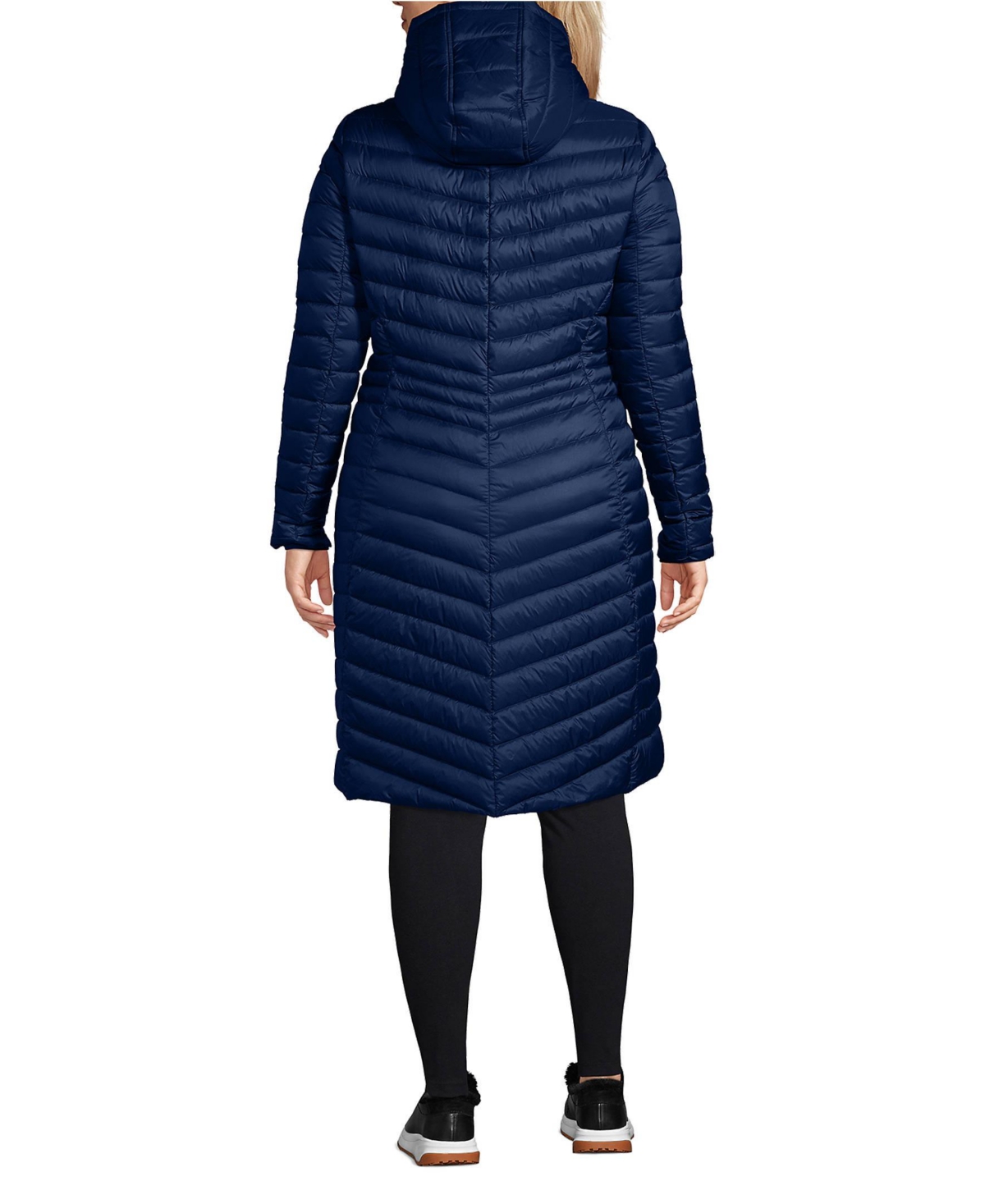 Lands' End Women's Petite Wanderweight Ultralight Packable Maxi Down