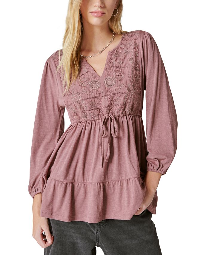 Lucky Brand Top NWT Size 3X - $35 New With Tags - From carey