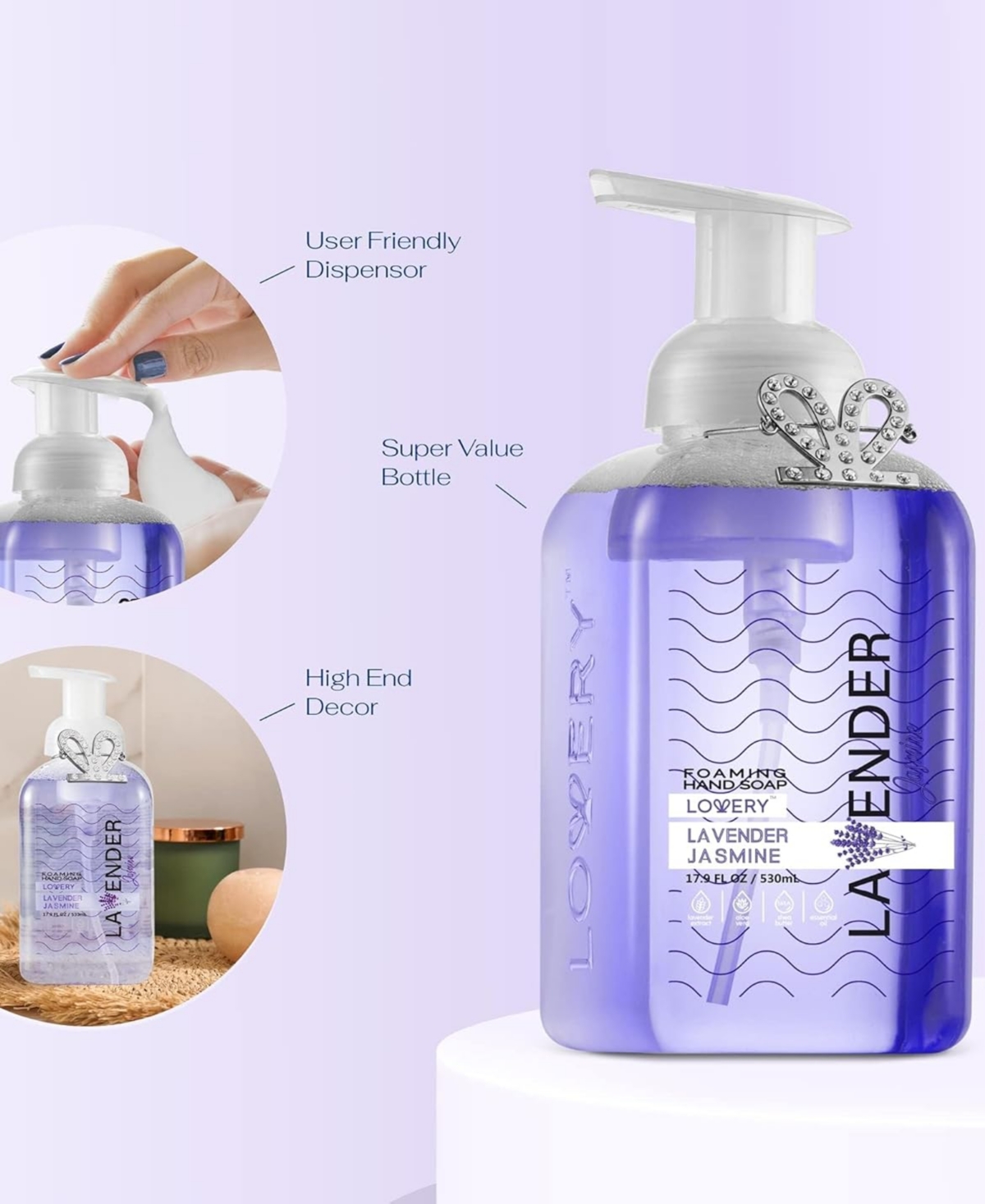 Lovery 10-Pc. Foaming Hand Soap Gift Set