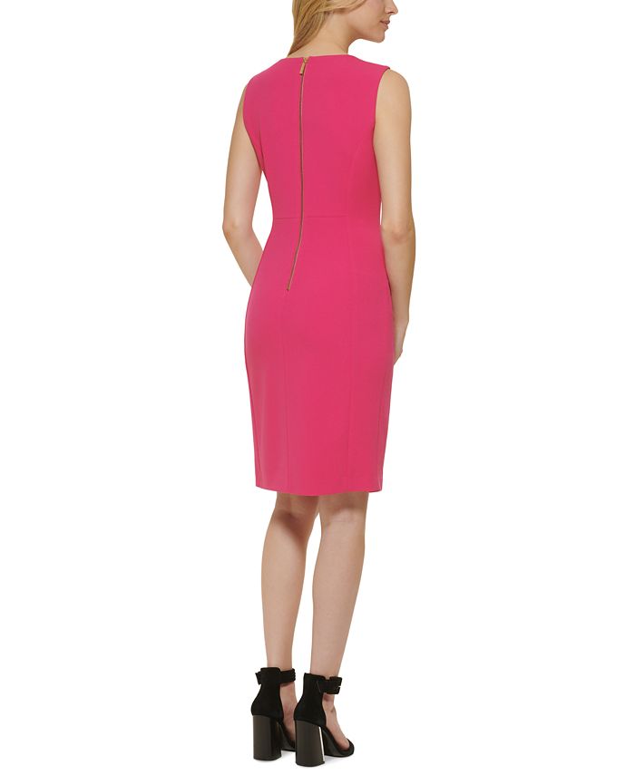 Calvin Klein Women's Sleeveless Sheath Dress - Macy's