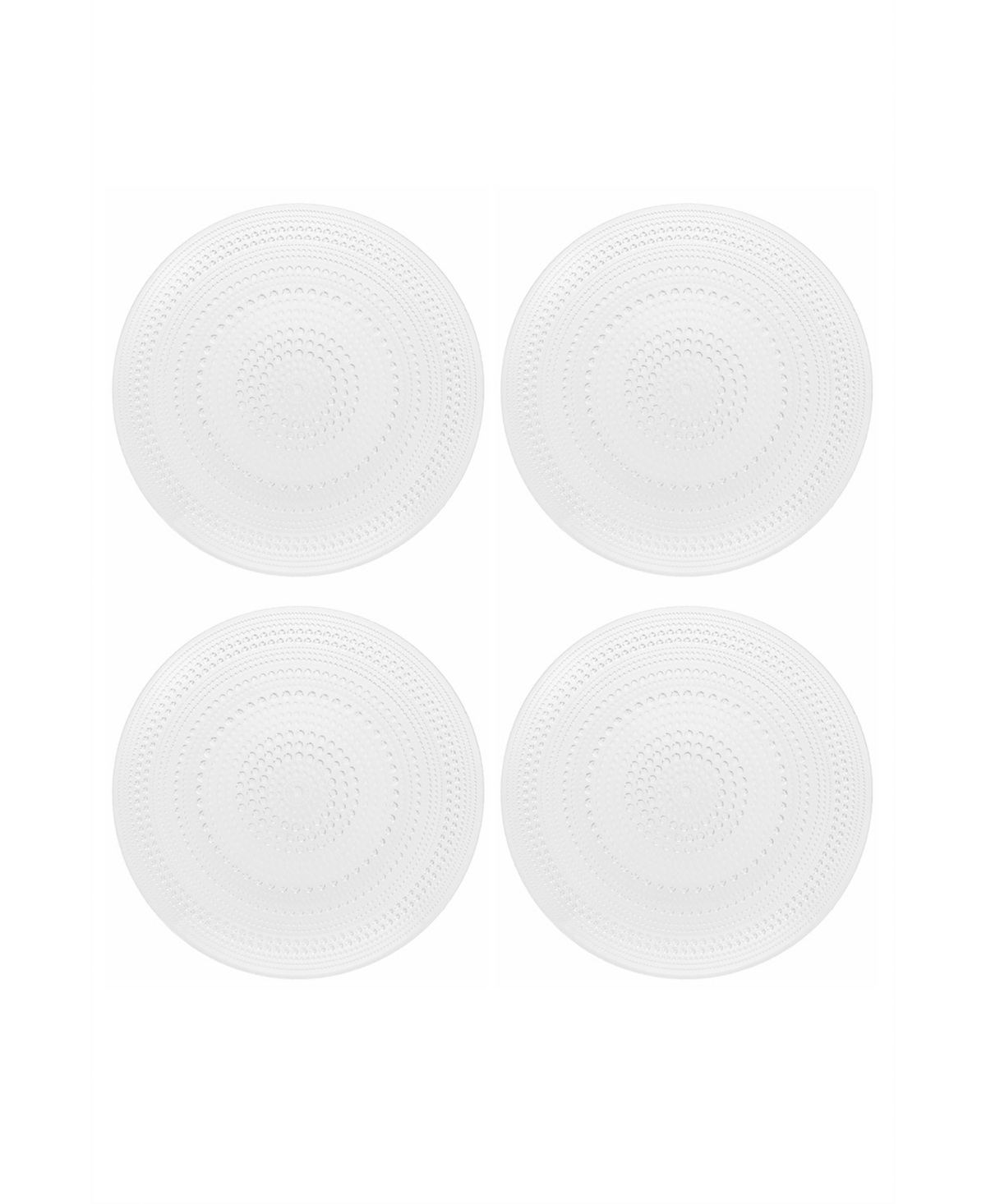 Jupiter Dinner Plates, Set of 4 - Pink