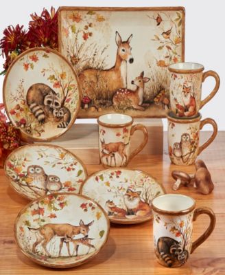 Pine Forest Set of 4 Mug
