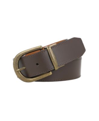 Reversible FRYE belt FRYE Metal LOGO Buckle Brown Leather Reversible Belt Women main image 3