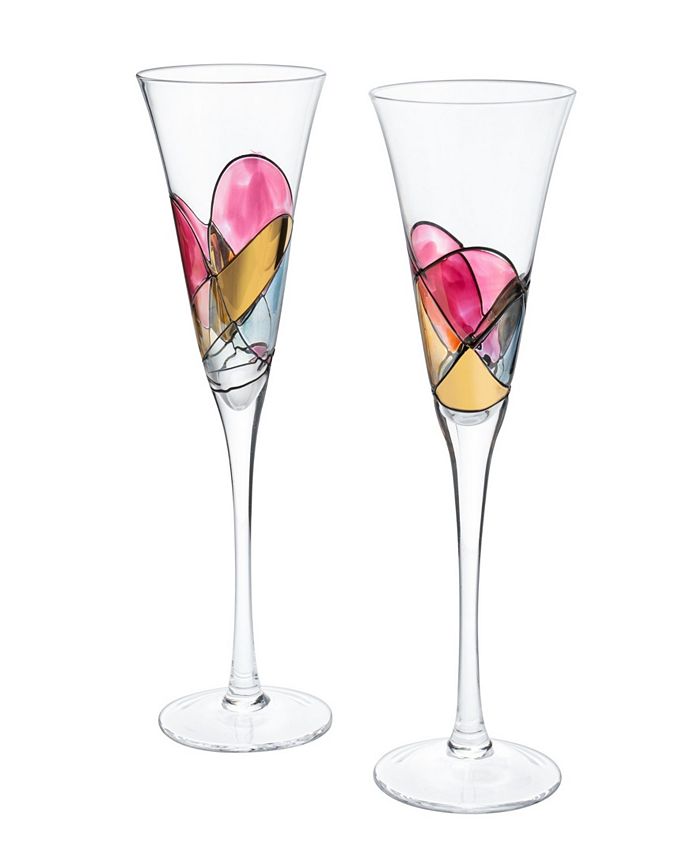 Godinger Dublin Champagne Flutes, Set of 8 - Macy's