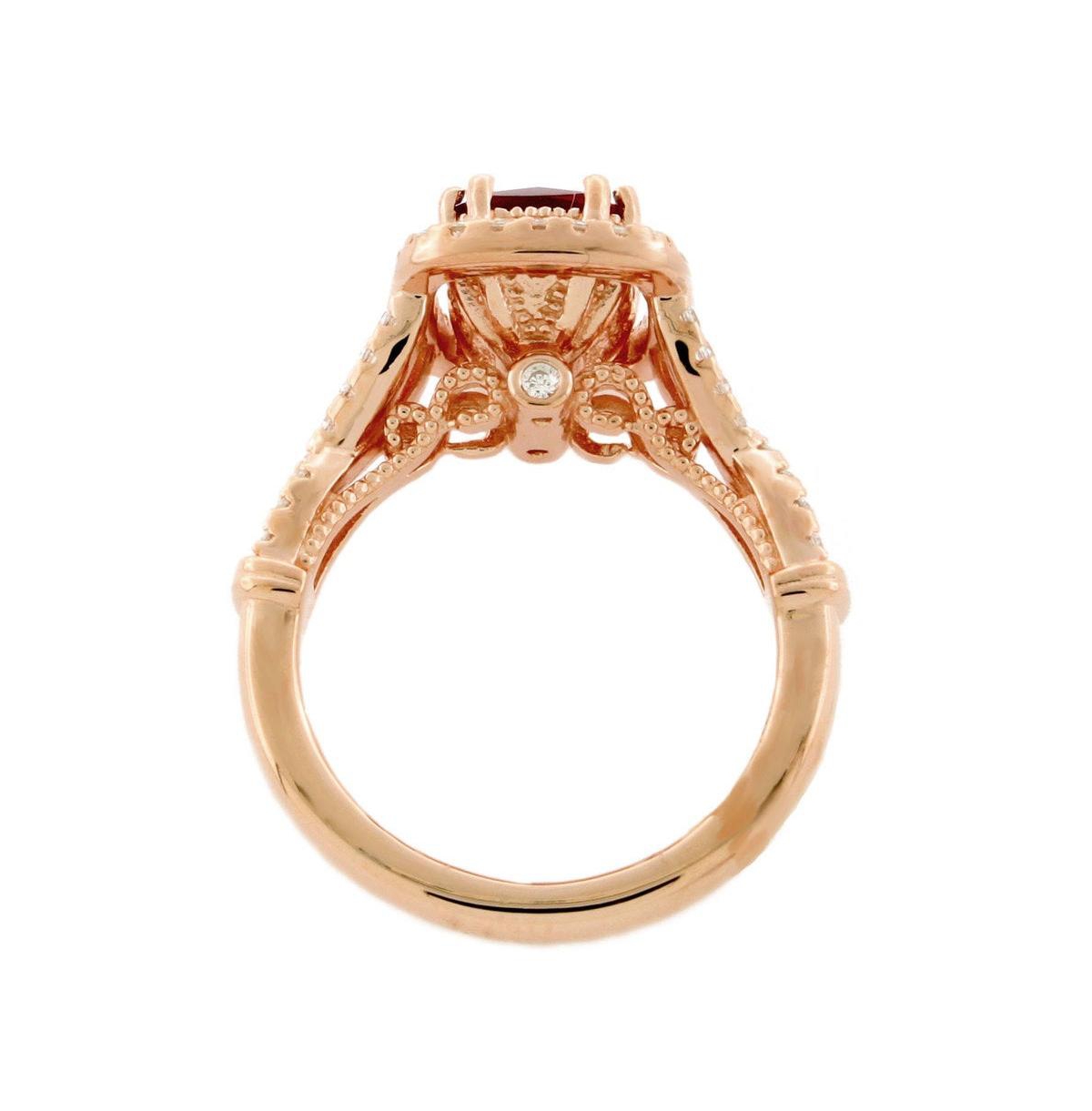 Suzy Levian New York Suzy Levian Sterling Silver Cubic Zirconia Cocktail Ring