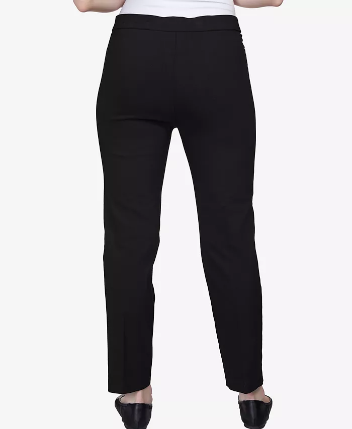 Petite Classics Tummy-Control Pull-On Straight-Leg Pants, Petite & Petite Short - thumbnail 6