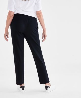 Petite Mid-Rise Pull-On Pants, Petite & Petite Short, Created for Macy's 