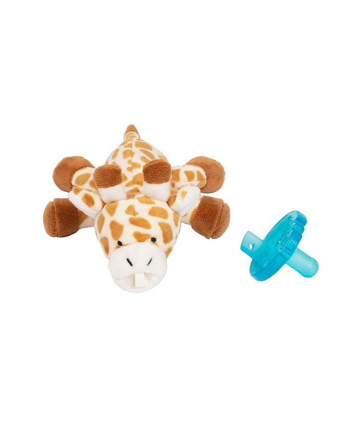 Wubbanub Detachable Pacifier Orange Giraffe Macy's