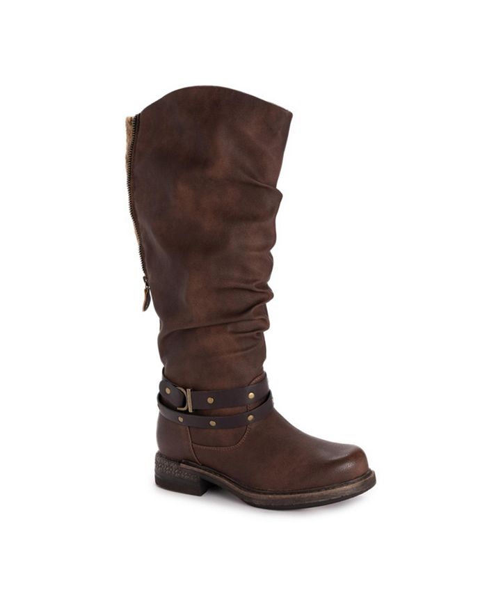 MUK LUKS Women s Logger Victoria Boots Macy s