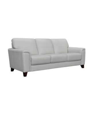 Bergen 88" Genuine Leather Square Arm Sofa