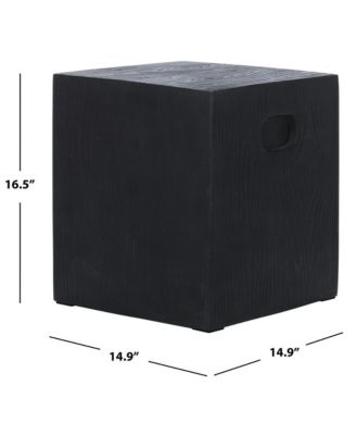 Cube Concrete Accent Stool