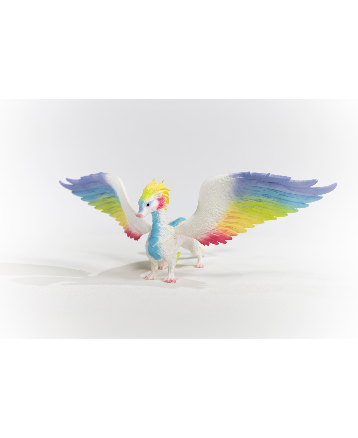 Shop Schleich Bayala Rainbow Dragon 13" Wingspan And Movable Parts In Multi Color