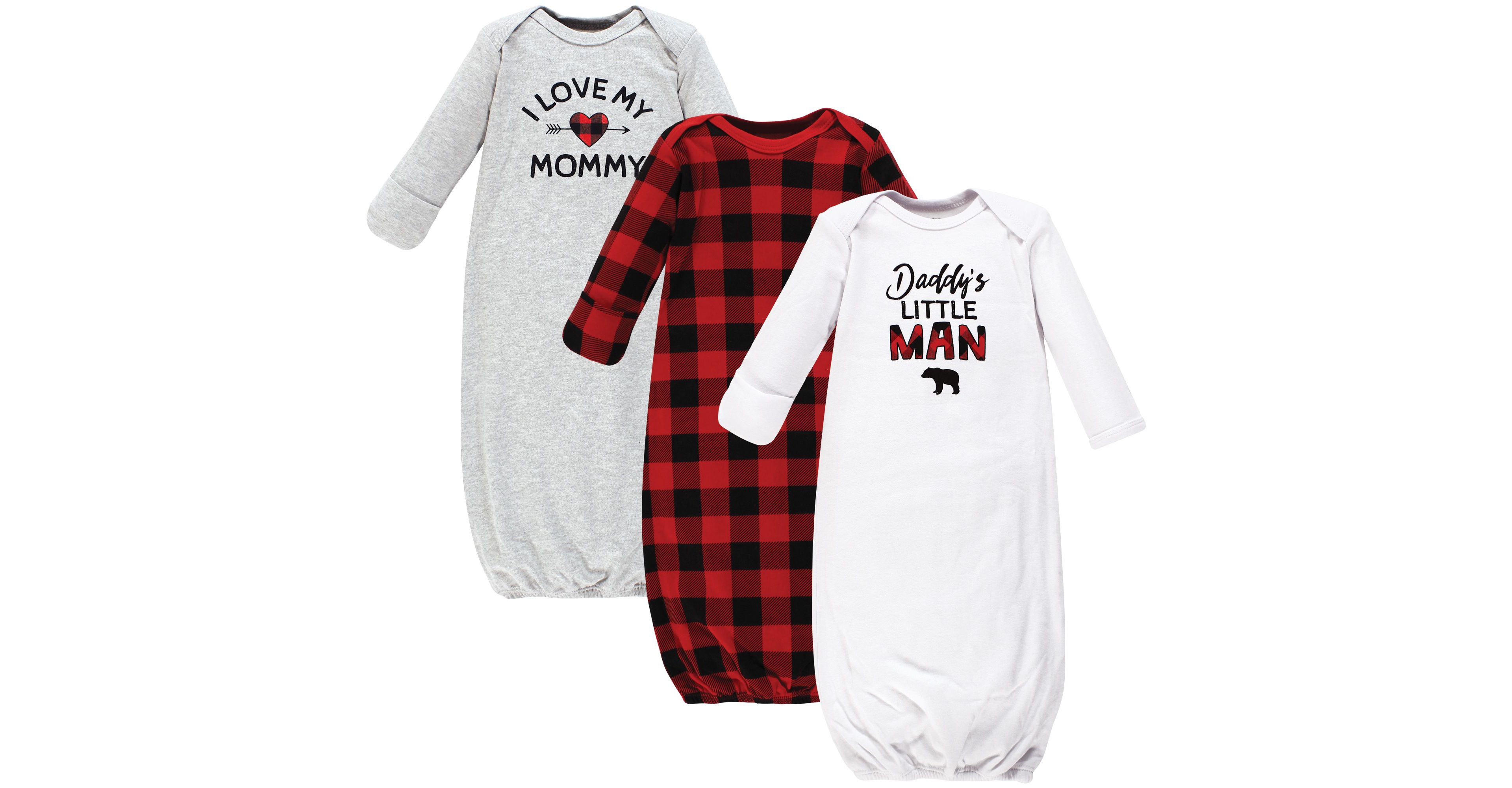 Hudson Baby Boys Super Soft Cotton Gowns