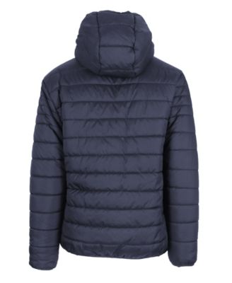 Men's Sherpa Lined Hooded Puffer Jacket