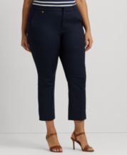 Ralph Lauren Womens Plus Size 18W Pants Flat Front Casual Dress Camel  Pre-owned