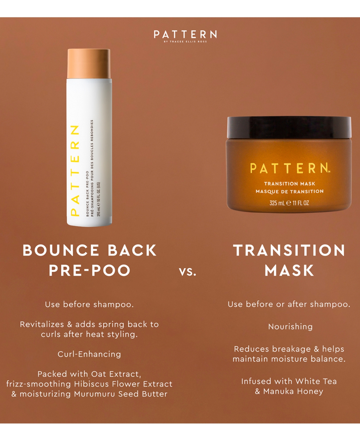Shop Pattern Beauty By Tracee Ellis Ross Bounce Back Pre-poo, 10 Oz. In No Color