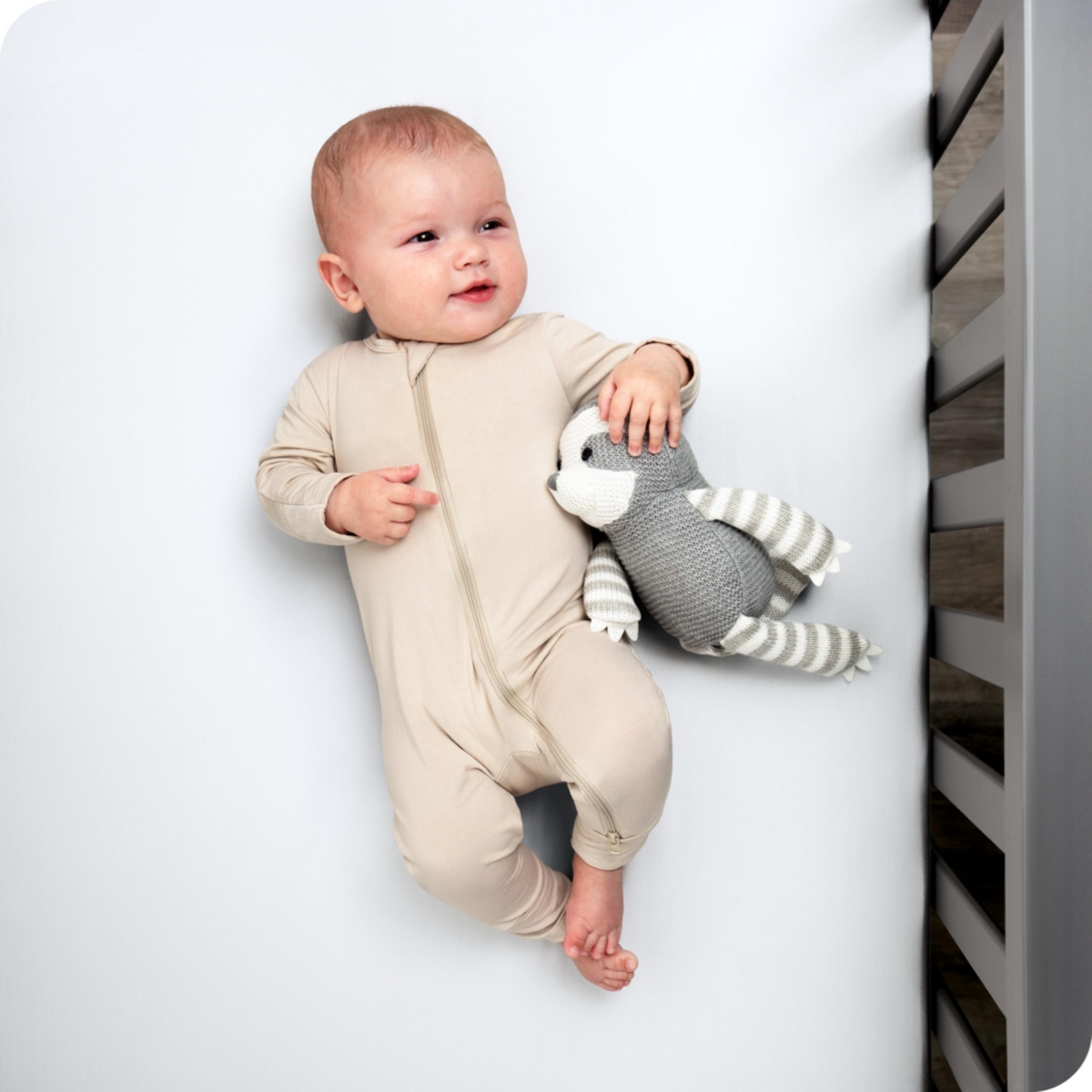 Bare Home Microfiber Fitted Crib Sheet