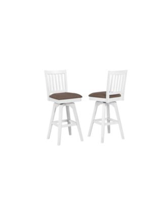 CLOSEOUT Peighton 8-Piece Bar Set (Back bar with hutch, bar with 2 saddle stools, and pub table with 2 swivel stools)