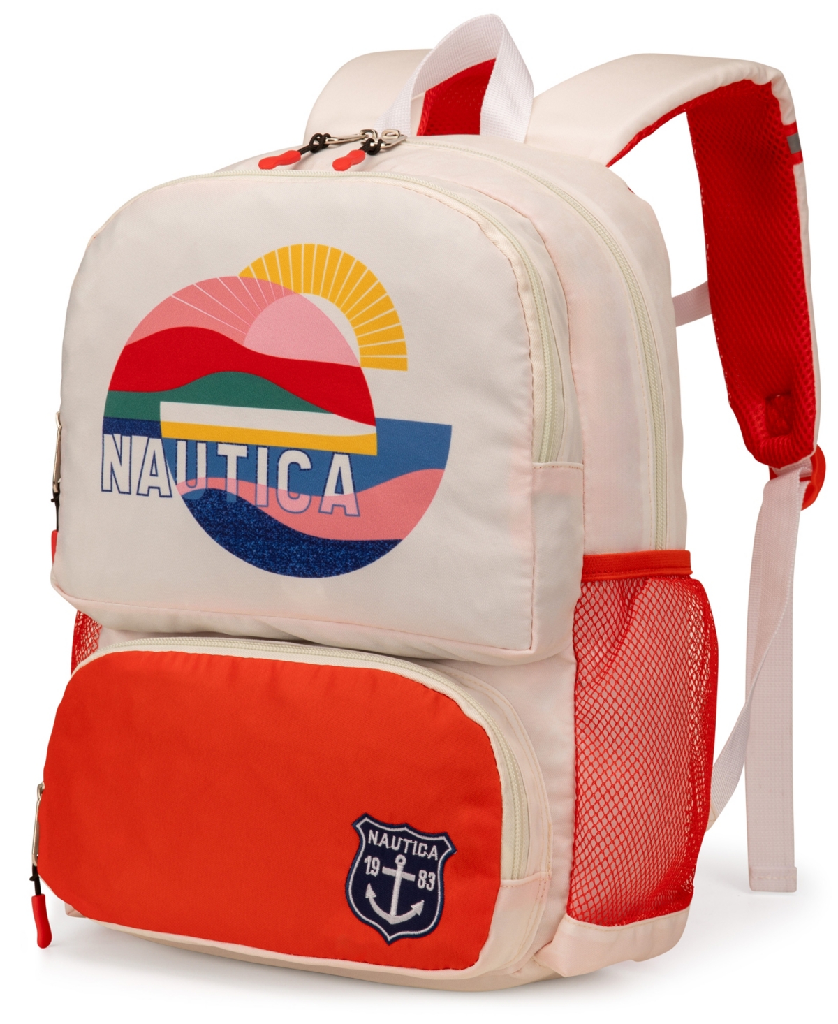 Nautica Kids Backpack For School, 16" H In Sunny Day